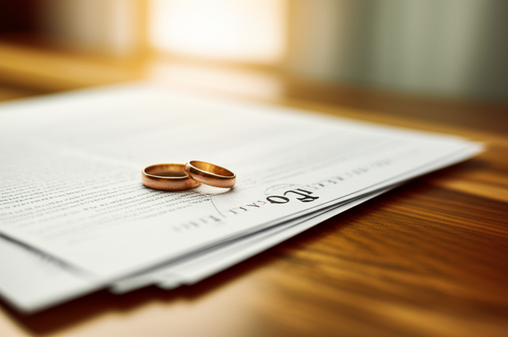 Abogado de familia asesorando sobre custodia y divorcio en Colombia