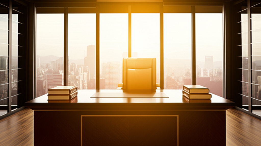 Oficina de abogados moderna en Colombia